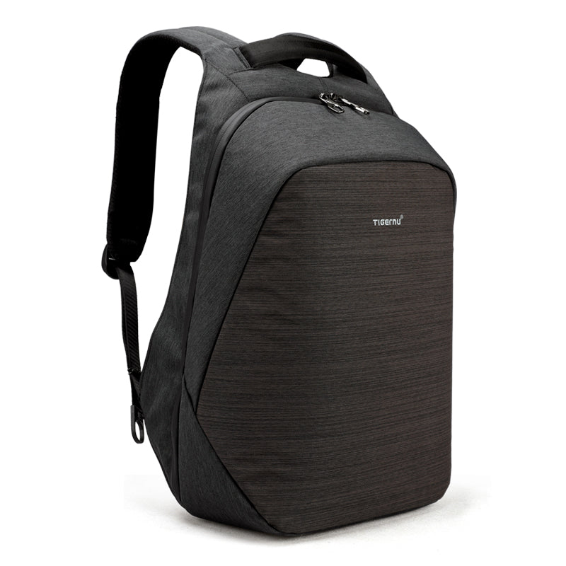 SAFETY SPRING - Large capacity backpack with safety high carbon coil lock system