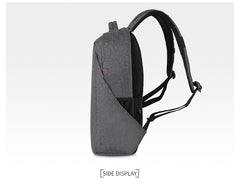 TSA friendly streamlined USB External Charging backpack water resistant
