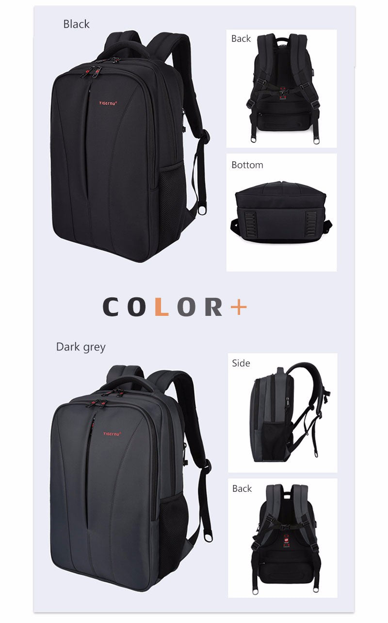Stylish Sleek Professional Laptop Backpack with External USB Port