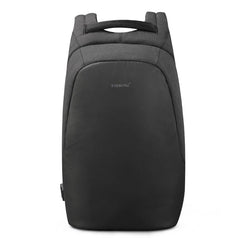 USB Backpack with Oxford and PU details - Urban styling